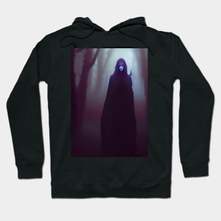 SPOOKY HOODED RED EYED HALLOWEEN VAMPIRE Hoodie